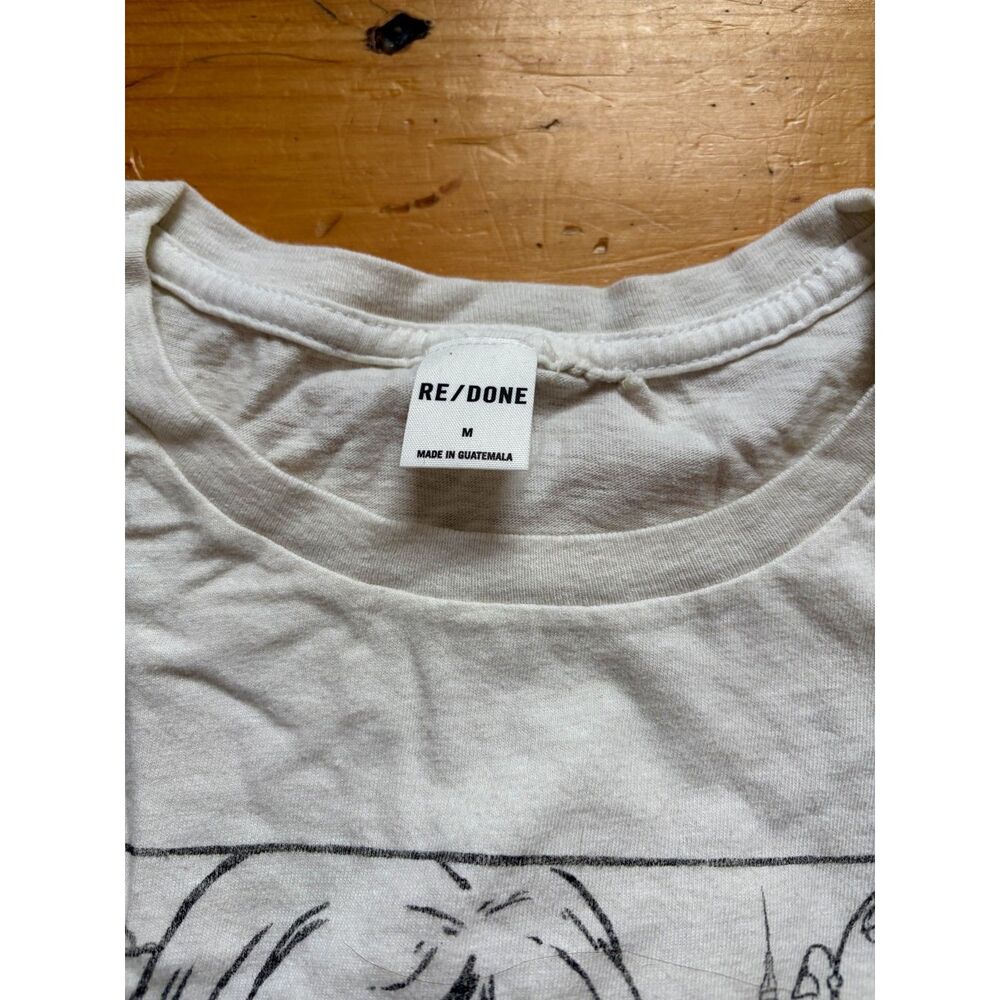 Re/Done Classic You're Cute but not waste my time cute retro graphic tee Sz M - Picture 4 of 5